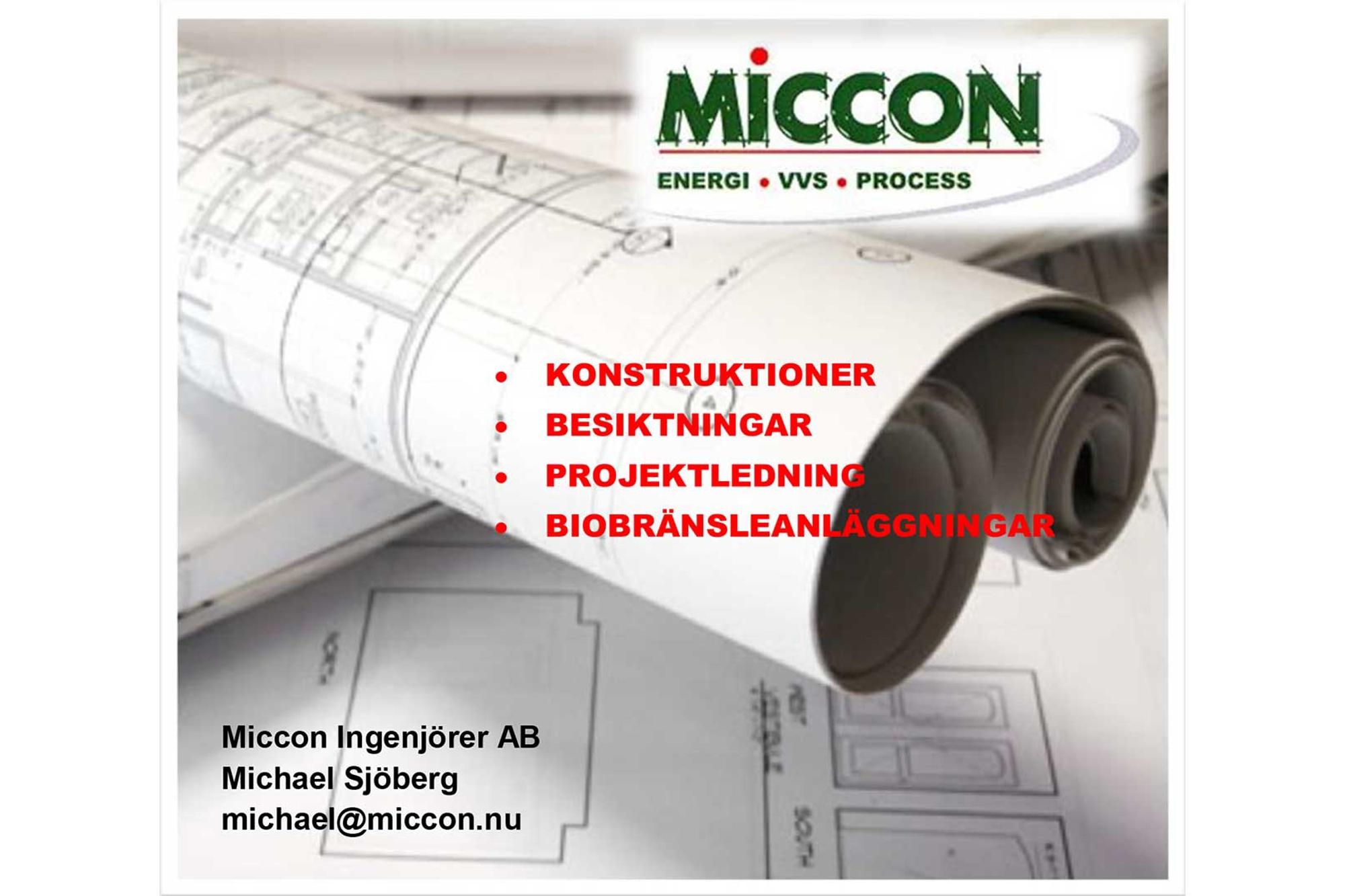 Logotyp för Miccon