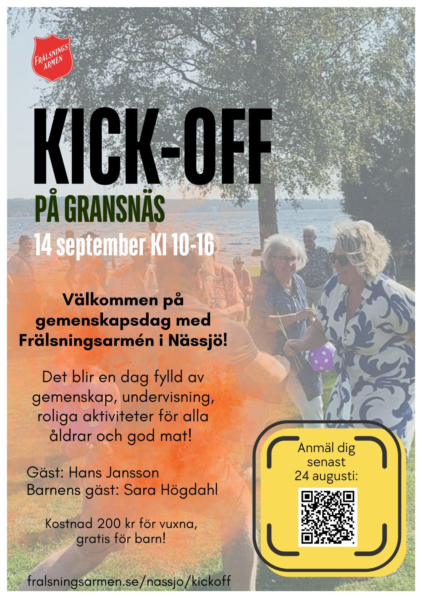 Kickoff på Gransnäs