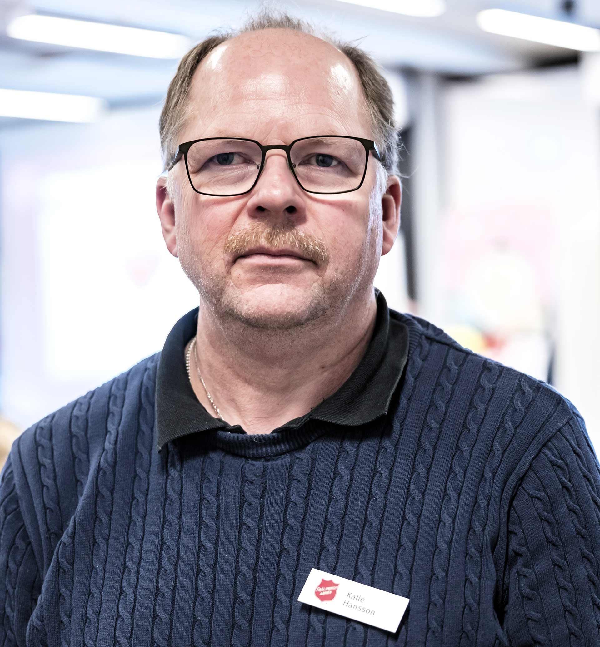 Porträttbild av Kalle Hansson