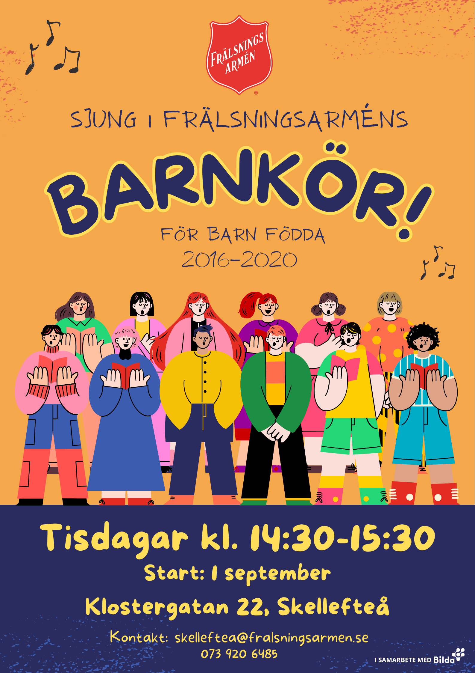 Barnkör, Frälsningsarmén Skellefteå