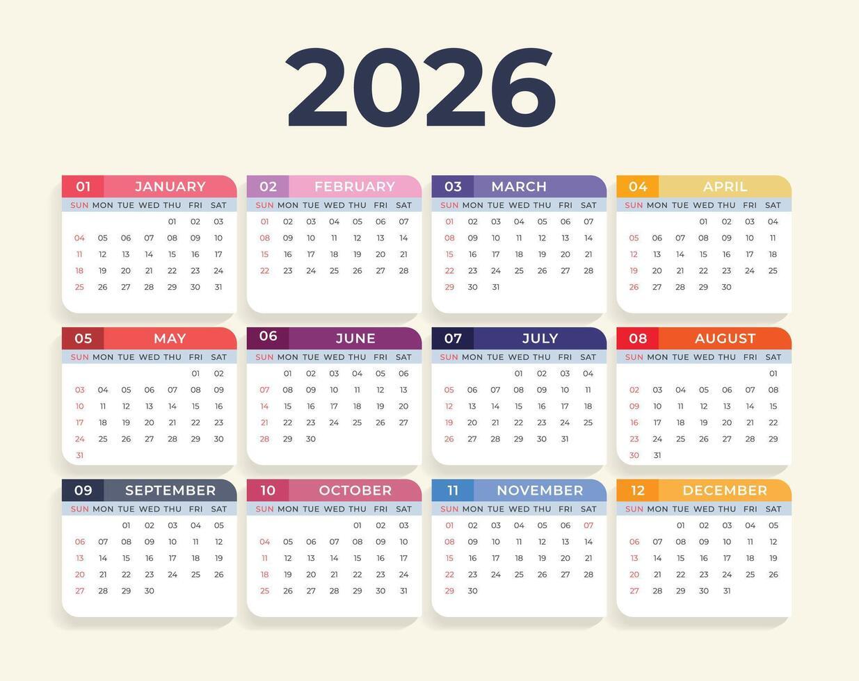 Kalender 2026