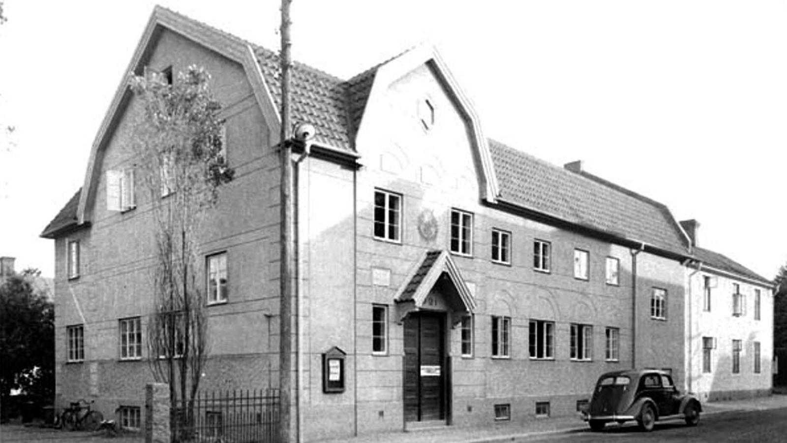 Kårens nya lokal år 1921 på Nygatan
