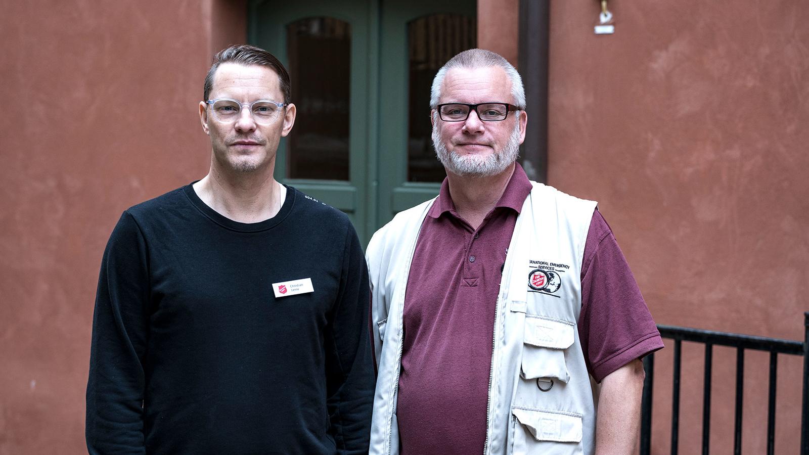 Christian Lerne och Robert Tuftström