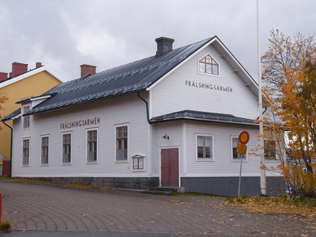 Gamla Frälsningsarméns kyrka i Kiruna