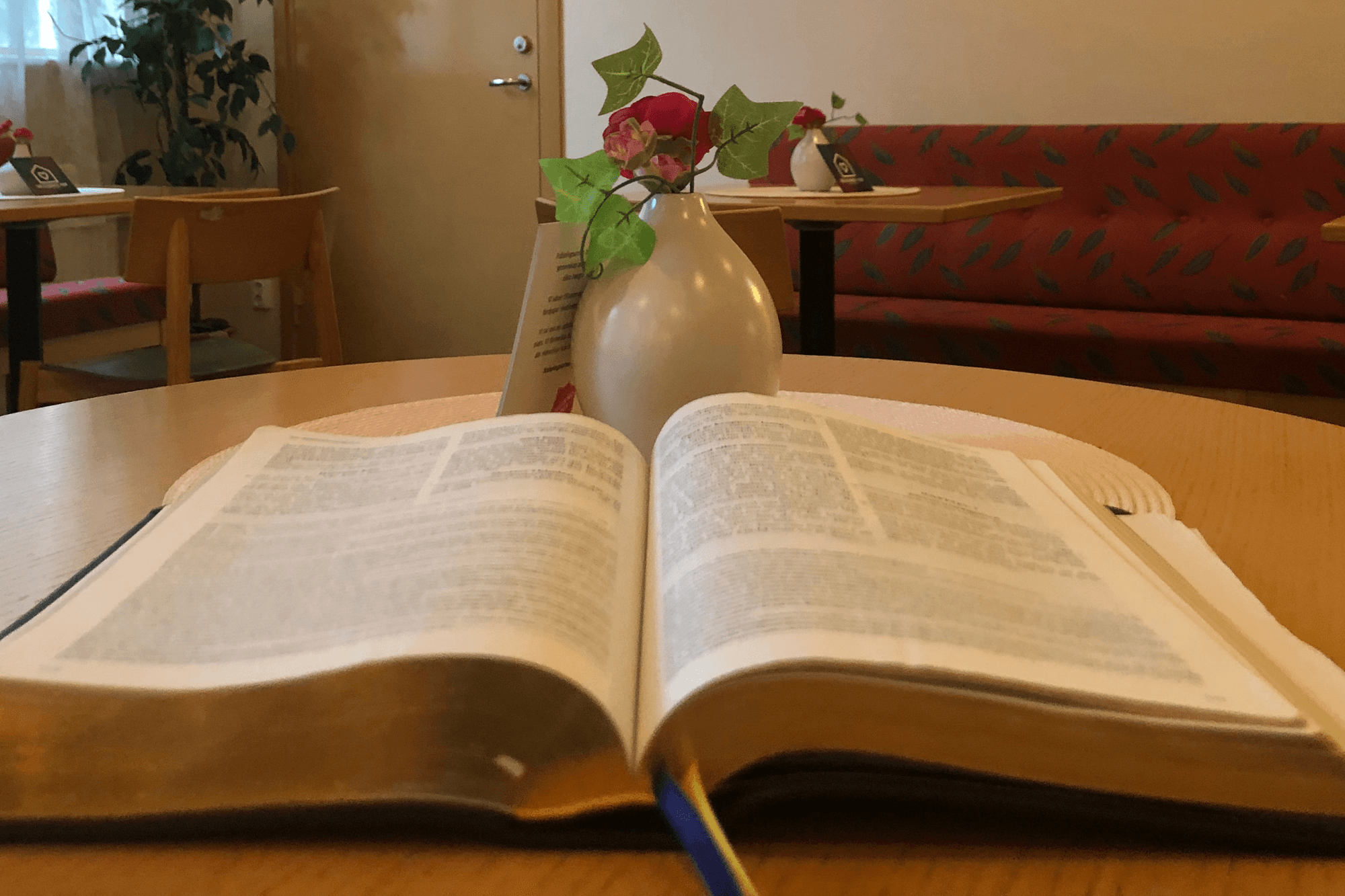 Uppslagen bibel